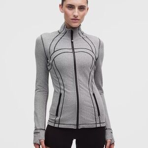 LuluLemon Herringbone Define Jacket Size 4